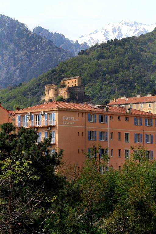 Hotel De La Paix Corte  Luaran gambar